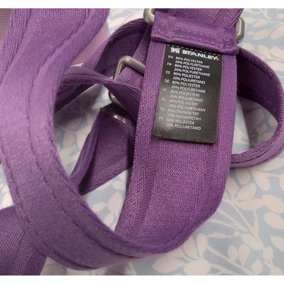 NEW Stanley 23oz Cross Bottle Lilac, Stainless Steel Water Bottle with Strap - Picture 7 of 7